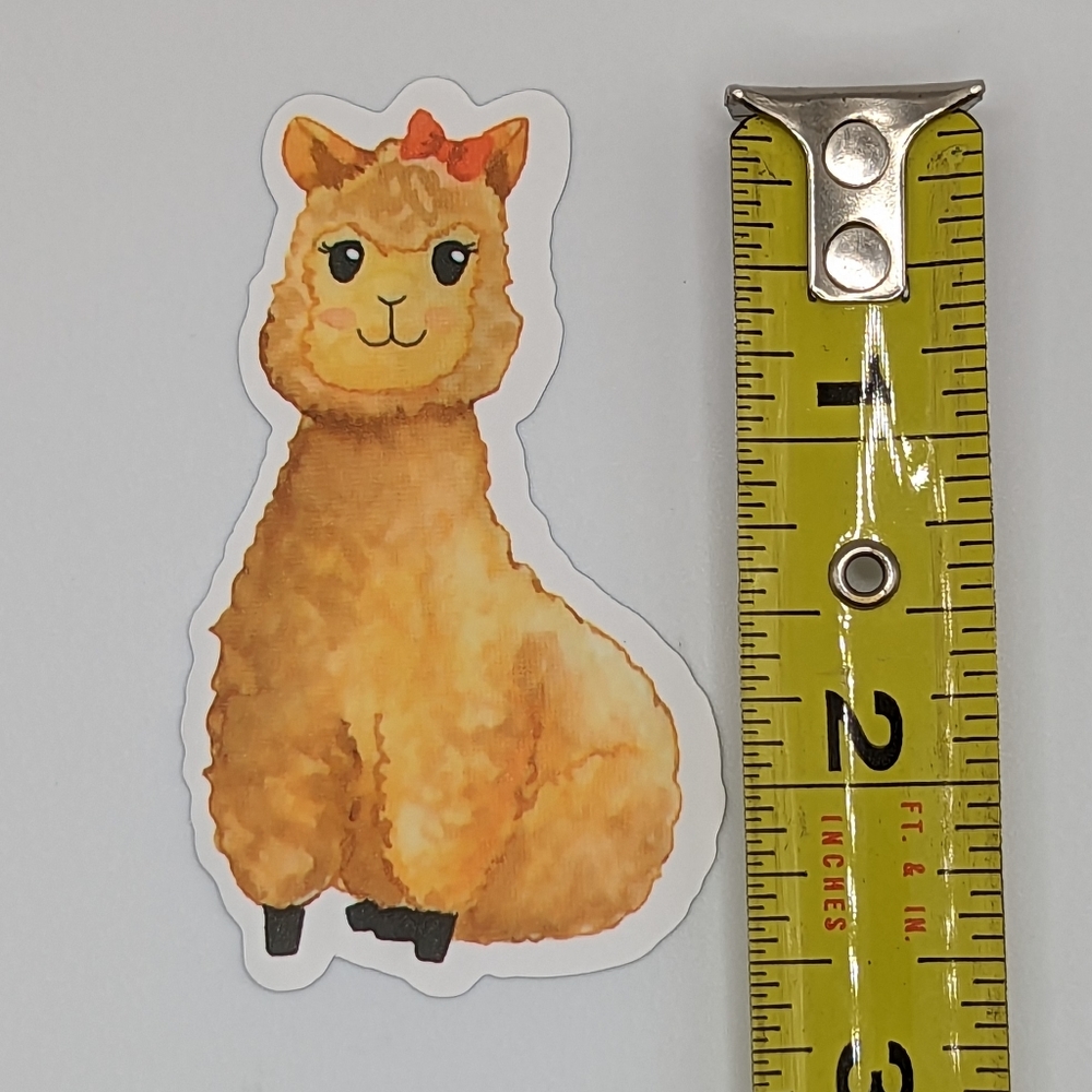 Llama Sticker - Picture 2 of 2